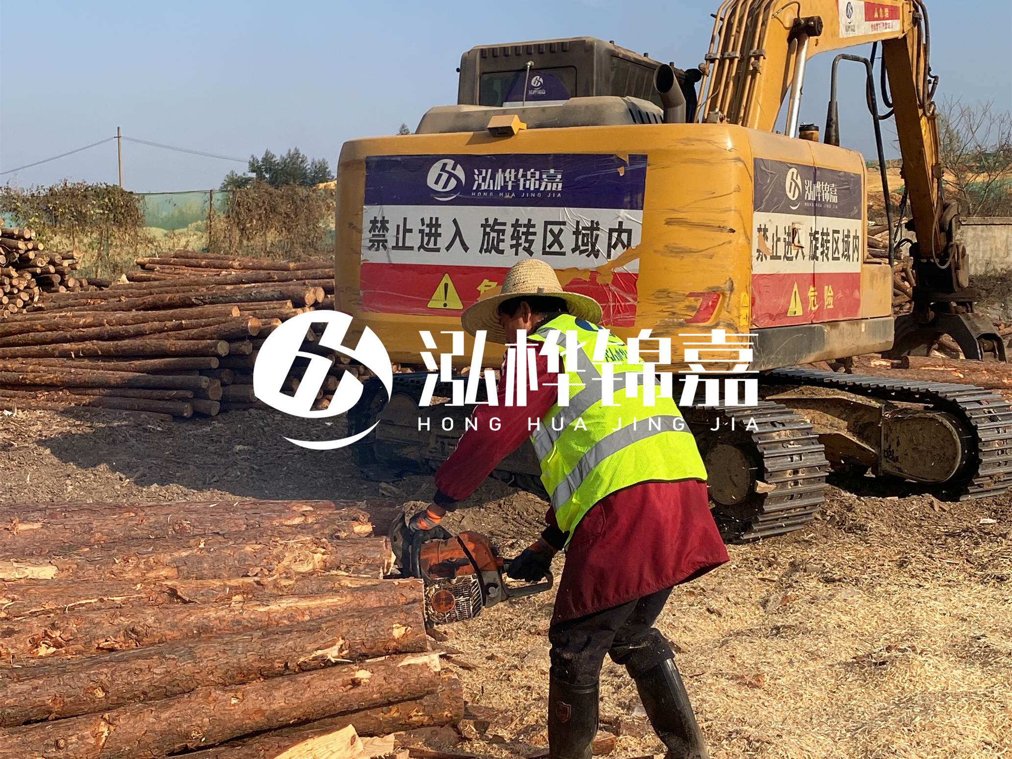 貴州河道木樁廠家泓樺錦嘉 - 松木樁梢徑怎么測量？