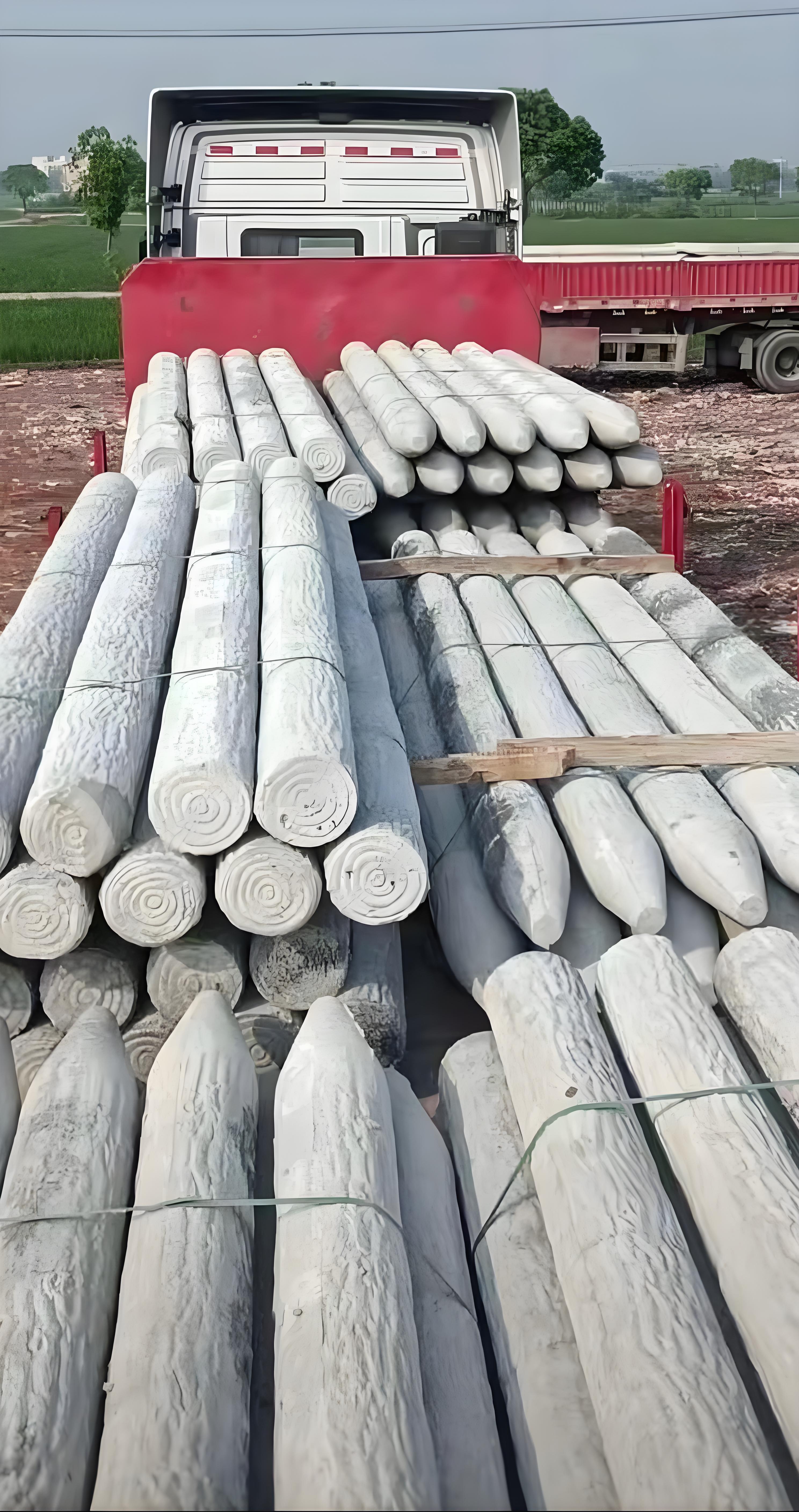 水泥樁廠家泓樺錦嘉-打仿木樁的施工流程是什么？